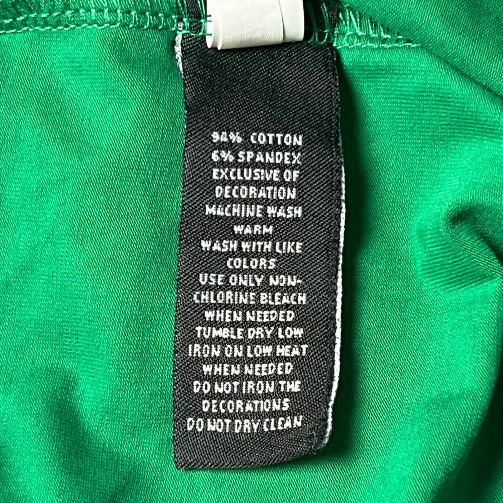 Pro Standard Philadelphia Eagles Men 3XL Green Puff Print Embroidered T-Shirt - Picture 10 of 11